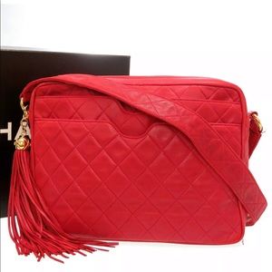 Gorgeous Red Authentic Chanel Purse